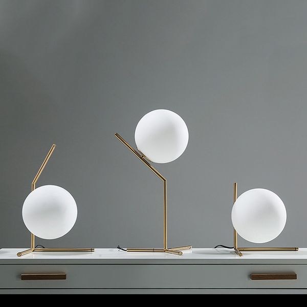 Designer italiano arte decorazione a sfera di vetro decorazione a led lampada lampada luminosa