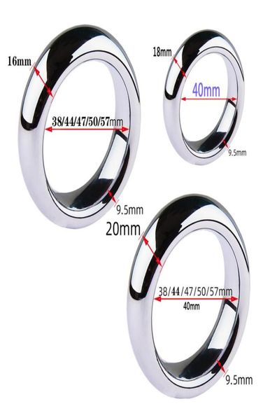 6 Größe Metallhahn Ring sexytoys für Männer Penis Bondage Lock Verzögerung Ejakulation Ringe Gewicht Cockring Sexy Spielzeug Erwachsene 182455914