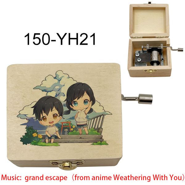 Grand Escape ha consegnato la scatola musicale Film Anime Weathering With You Am Faties Friends Birthday Christmas Home Decoration