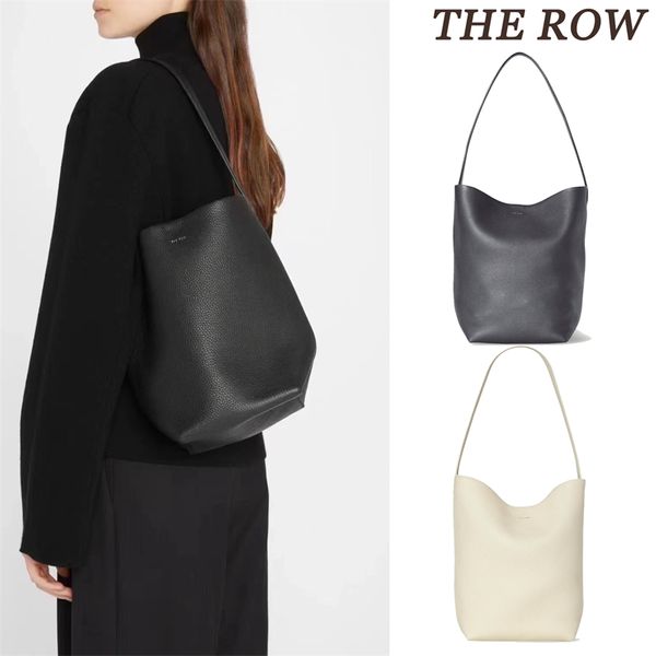 Высокая емкость The Row Park Tote Buckte Back Womens Plouds Plouds Overnight Suck Mash