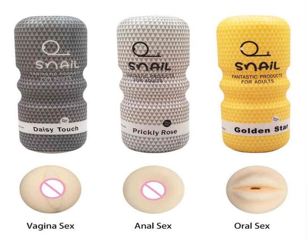 Masturbador Maskulino -Spielzeug enge erwachsene Mann Masturbator Cup Oral Vagina Anal Pussy Sex -Werkzeuge für MEN28063991284
