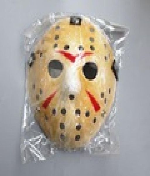 2020 Black Friday Jason Voorhees Freddy Hockey Festival Party Full Face Mask Pure White Pvc per Halloween Masks1418372
