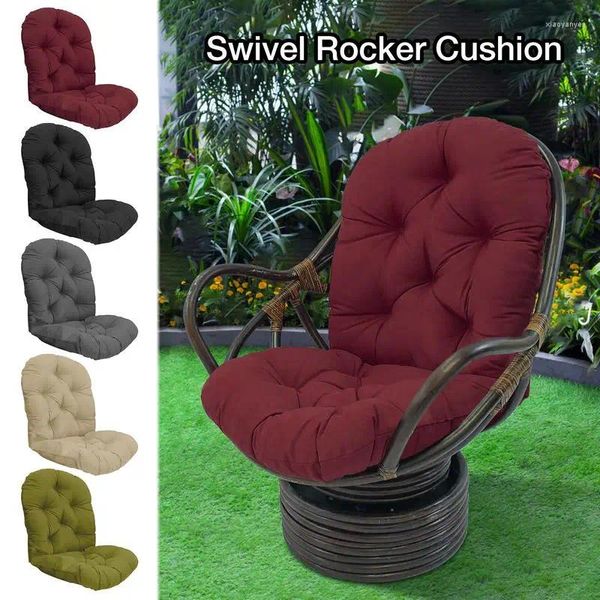 Substituição de travesseiros S para mobília ao ar livre cadeira de pátio resistente ao clima com backrest One Seater Swing