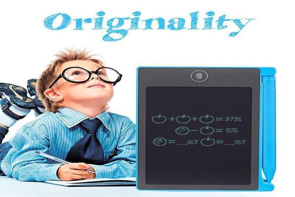 Tablet de redação de LCD Digital portátil Digital 44 polegadas Tablets Papas de caligrafia Placa de tablet eletrônica para adultos crianças Child8387195