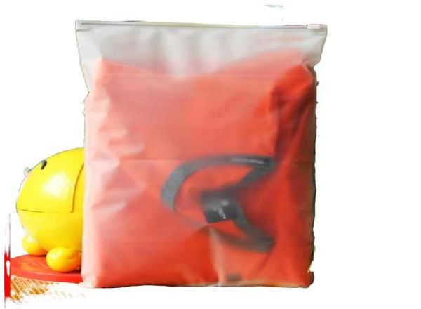 100ps 24x35cm Zip Lock Zipper Top Top Palame Sacds для одежды футболка юбка для торговой упаковки настраиваемое логотип Printing7836846