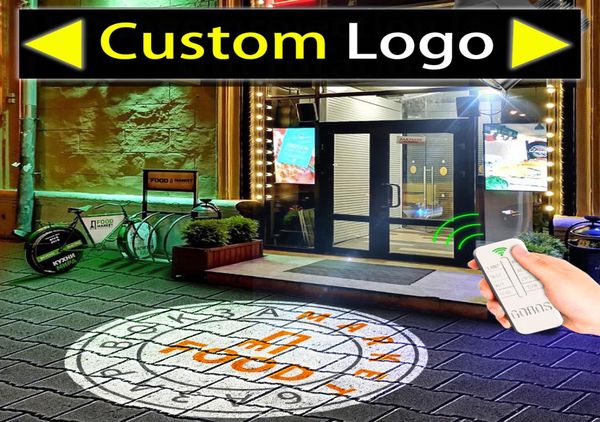 Proiettore Gobo Proiettore Gobo da 80W LED LED PROPUGGIO PULTIZIO LUCE LOGO IP67 IP67 WATTERFROOD4251216