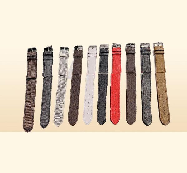 22mm Designer de 20 mm Strap Smart para Samsung Galaxy Watch Band 446mm42mmActive 2Correrea Gear S3 Classic Brown Flower V L9743786