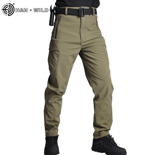 Pantaloni da uomo pantaloni da trekking trekking da pesca da campeggio militari pantaloni esterni per esterni per la caccia ai pantaloni traspiranti