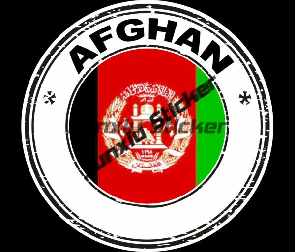 Afghanistan -Waffenkampfauto Aufkleber Afghanistan National Map Logo Eagle Design Logo Afghanische Nationale Luftwaffe Kleber Aufkleber