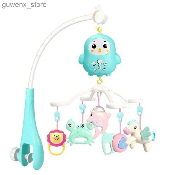 Mobils# Nuovi giocattoli per bambini 0-12 mesi Cancellature sospese per bambini Musical Bed Musical Kids Kids Kids Tool 360 Grad Ruota Bebes Bebes Y240415Y240417DGRU