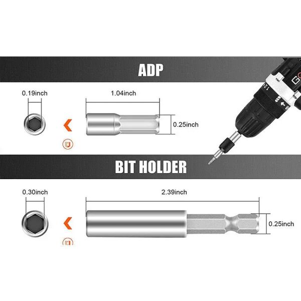 22pcs de parafuso danificado conjunto de extrator de alta velocidade extrator de parafuso quebrado e kit de removedor de parafuso para parafusos quebrados