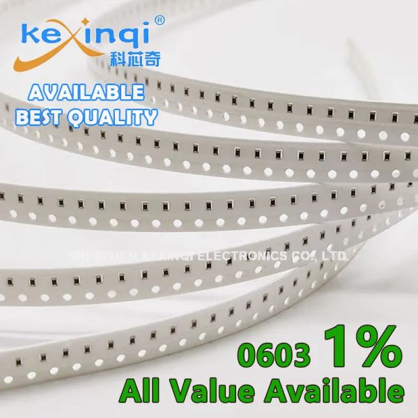 100pcs 0603 SMD Resistor 1% 0R ~ 10m 1/10W 0,1 0,22 10 100 150 220 330 ohm 1k 2,2k 10k 100k 0,1r 1r 10r 100r 150r 220r 330r 1m