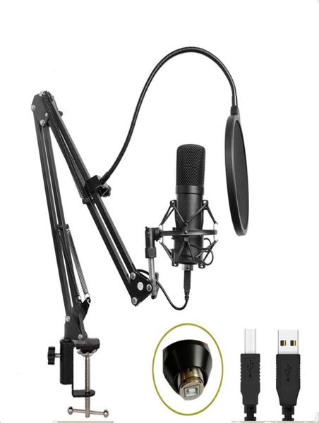 BM700 USB -Mikrofon -Kit 192KHz24bit Professional Podcast Condenser Microfon für PC Karaoke YouTube Studio Aufnahme Mikrofo9274585