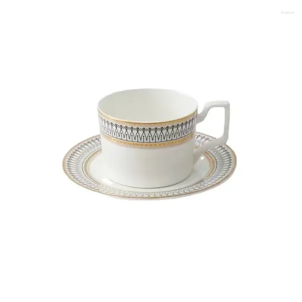 Caffettiera leggera tazza di lusso in ceramica a mano pizzicata tè whisky in bicchiere tazza di bevande latte cucina specializzata