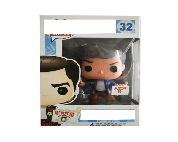 Figuras Modelo de Office de Filme e Televisão Hand Modelo Detective Head 32 ACE Ventura1567762