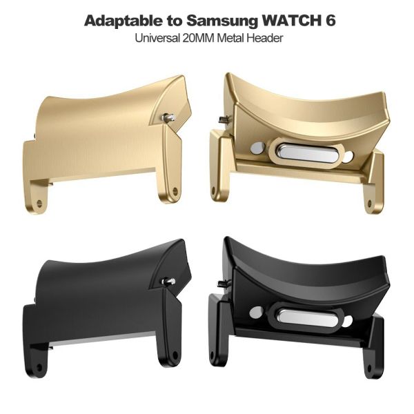 20mm 22 mm Schnellanschluss für Samsung Galaxy Watch6 Classic 43mm 47mm 6/5/4 40 44mm Metalladapterr für 5Pro 45mm Zubehör