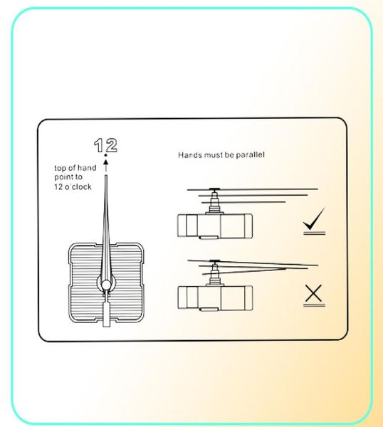 Numeri arabi d'oro in plastica da 15 cm da 15 cm per tutti gli accessori per orologi in quarzo per riparazioni fai -da -te FiTUP6830608