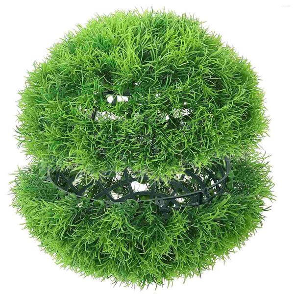 Dekoratif Çiçek Bulfish Yapay Çim Balo Sahte Bitkiler Plastik Tavan Süsleri