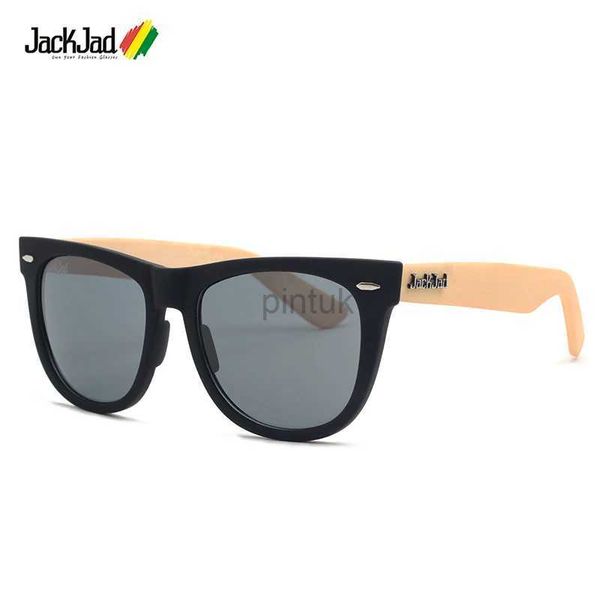 Sonnenbrille Jackjad 2021 Stylish Mode 2140 54mm Style Nieten Sonnenbrillen Männer Frauen Vintage Klassische Marke Design Sonnenbrille Oculos de Sol 240412