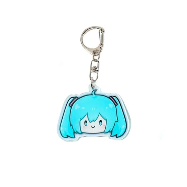 HATSUNE MIKU KAWAII TAEMINIO ACRILICO PENDANTI PENDANTI BAG BAG ANIME FUNICA SCATTO SCATTO MIKU MIKU ACCESSI DI RAGA