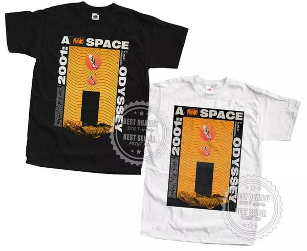 A Space Odyssey 2001 T -Shirt V37 Movie Poster Vintage White Black Größen S bis 5XL7097370