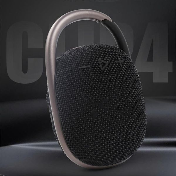 Clip di vendita calda clip4 scatola musicale a 4 generazioni IP67 Wireless Wireless Bluetooth Sports Sports Cuckle Insert Card Conveniente Small Mini Speaker Dropshipping