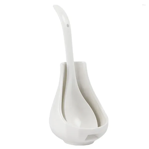Spoonsish Holder Supon Set Ceramic in ceramica in ceramica in ceramica in ceramica multiuso