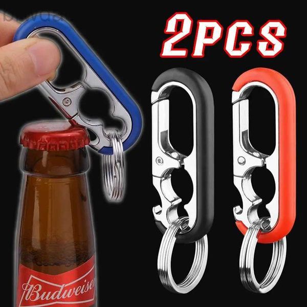 Anahtar halkalar yaratıcı çok fonksiyonlu araba anahtar zinciri taşınabilir şarap şişesi, açıcı anahtarlık erkekleri metal anahtar zincirleri parti bar mutfak alet aletleri 240412
