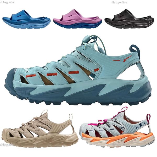 Hopara Luxurys Designer Sandals Men Women Hokahs Sandalo Camping Creek Creek Beach Shoes Ora Recovery S Hokahs Scarpe Oxford Tan Sandale Claquette Slide Ora