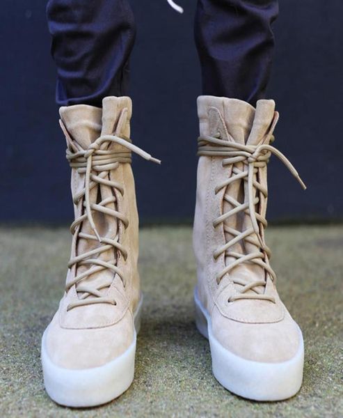 Stivali deserti uomini invernali occidentali stivali di crepe militari allacciati su scarpe di stivale da combattimento casual piatte 2385395