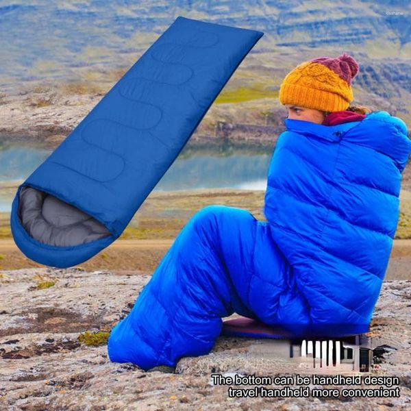 Dekorative Figuren Campingschlafsack tragbarer leichter warmer Schutzbeutel zum Wanderfliegen