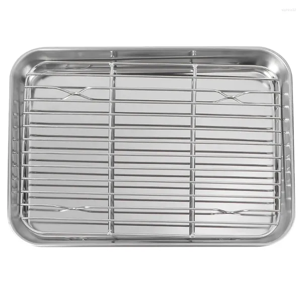 Geschirrsets Set Sieb Grill Pan Tablett Filter Snack Teller servieren Backgrillen Munken