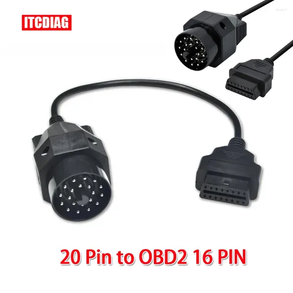 Adapter für 20pin an OBD2 16Pin weiblicher Stecker E36 E39 x5 Z3 Kabel 20 Pin Verlängerung