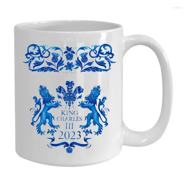 Mughe King Charles III Coronation 2024 CAFFERA CARENA CARENI BRITANNING BEAKING HEAMPAKE RAGGI SOUVENIR