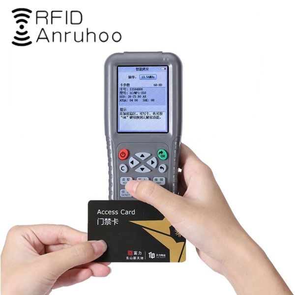 Anéis Novo WiFi Decoding Duplicador RFID Smart Chip Copiadora Copiadora 13.56MHz Reader 125khz T5577 Programador de token Cuid/Fuid Writer