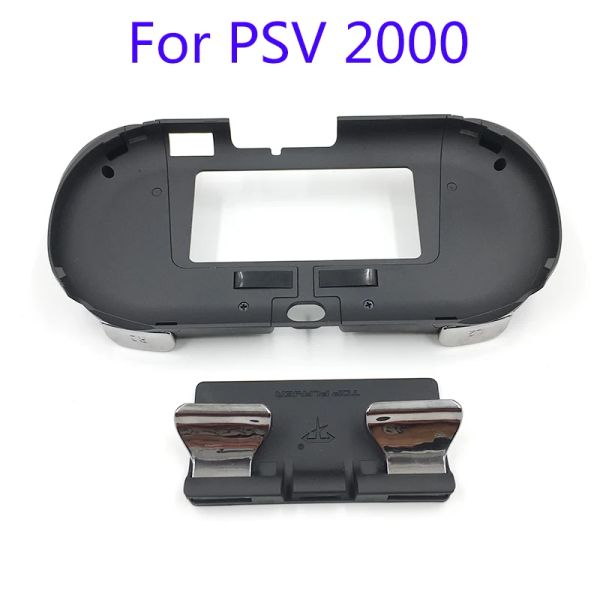 Accessori L3 R3 Gesta a mano maniglia Joypad Case di stand con pulsante trigger L2 R2 per PSV 2000 PSV2000 PS Vita 2000 Slim Game Console