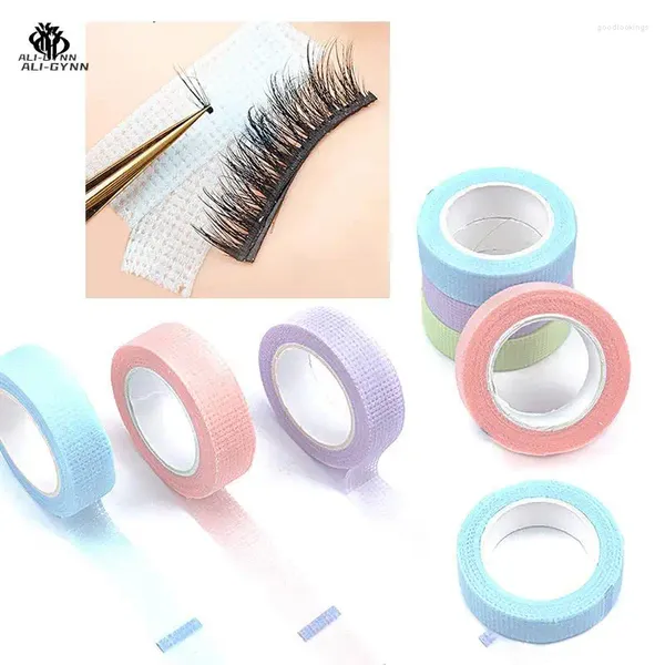 Falsche Wimpern 1 Roll-Wimpernband atmungsaktives nicht gewebter Stoffkleber für Handaufkleber Make-up-Werkzeuge Patches Erweiterung