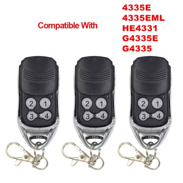 Schlüsselanschläge 3 Pack für 4335E 4330E 4335EML HE4331 G4335E G4335 Garage Fernbedienungssteuerschlüsselkette