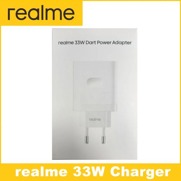 Shavers Original EU/US Realme Charger 33W Super Dart Fit für 9 9i Pro Realme 10 Pro Pad Oppo OnePlus Vooc Dash Optionales Kabel