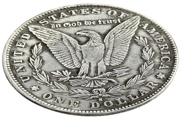 USA 28pcs Morgan Dollar 18781921quotsquot verschiedene Daten Mintmark Craft Craft Silber Plated Copy Münzen Metallstiefe Herstellung4452873