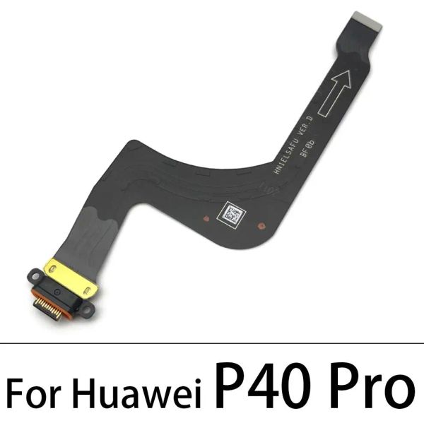 Novo USB Flex Cable Dock Connector Charging Port Charger Board para Huawei P30 P20 P10 P9 P40 Lite E 5G Pro Plus