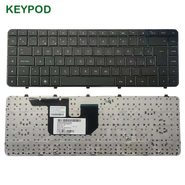 Keyboards Neues Spanien für HP Pavilion DV63000 DV63100 DV63200 DV64000 Nobacklight Black Notebook Laptop -Tastatur