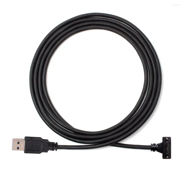 Компьютерные кабели Micro USB Wint Mount 90 градусов вверх по угловым до 3,0 Клеб кабеля передачи данных для промышленной камеры 1,2 м 4 фута 3M 5M