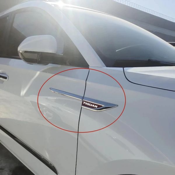 2PCS CAR Accessy Doors Blade Car Sticker