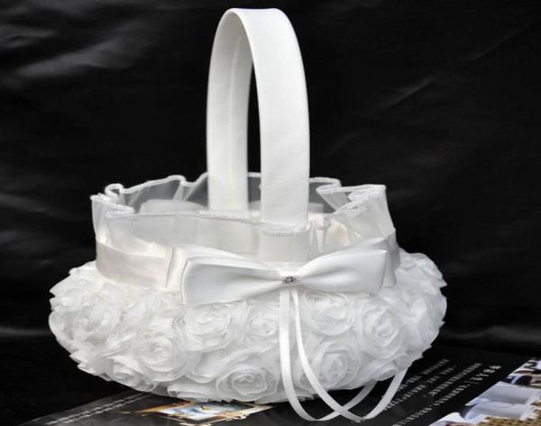 2020 Cerimônia de casamento Party Love Caso de cetim Besto de flor de rosa para mulheres meninas DIY Decoração de saco de armazenamento Bag contêiner1109621