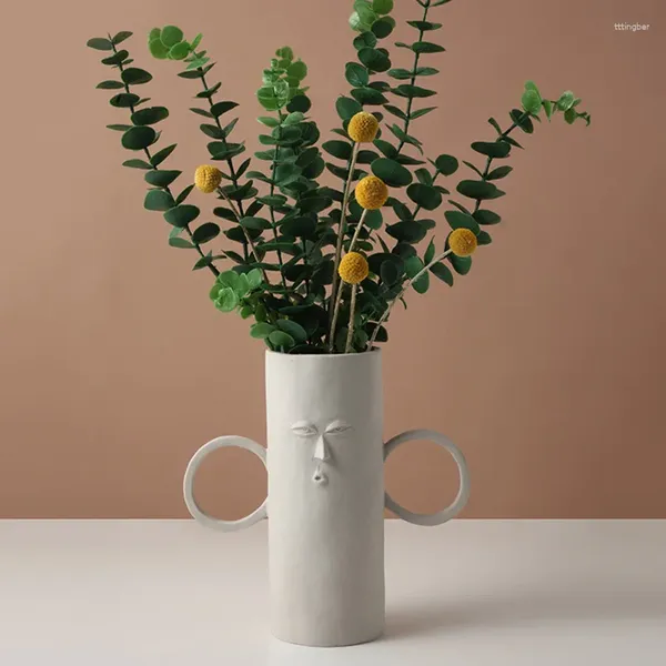 Acessórios de artesanato de vasos Presentes de design de arco simplificado para amigos e familiares