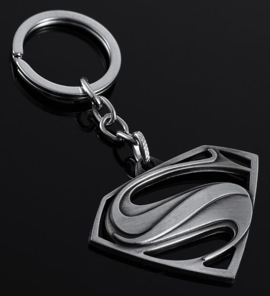 Целые бревные подарки Superman return Metal Metal Keychain Car Advertising Key Cring Pendant 3 Color5233773