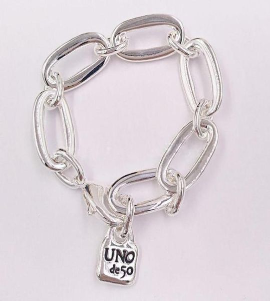 Nuovo arrivo Autentico braccialetto Amene Friendship Braccialetti Uno de 50 gioielli placcati adatta a un regalo in stile europeo per le donne uomini PUL0947477047