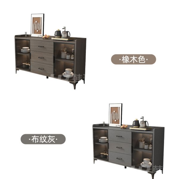 Armadio ad angolo Sideboard moderno fattoria in legno Design laboard Space Salvaling Cucina Move è Para Casa Mobili da cucina Yn50SB