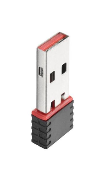 150m USB WiFi Kablosuz Adaptör 150Mbps IEEE 80211N G B Mini Anten Adaptörleri yonga seti MT7601 8188 Ağ Kartı1097463